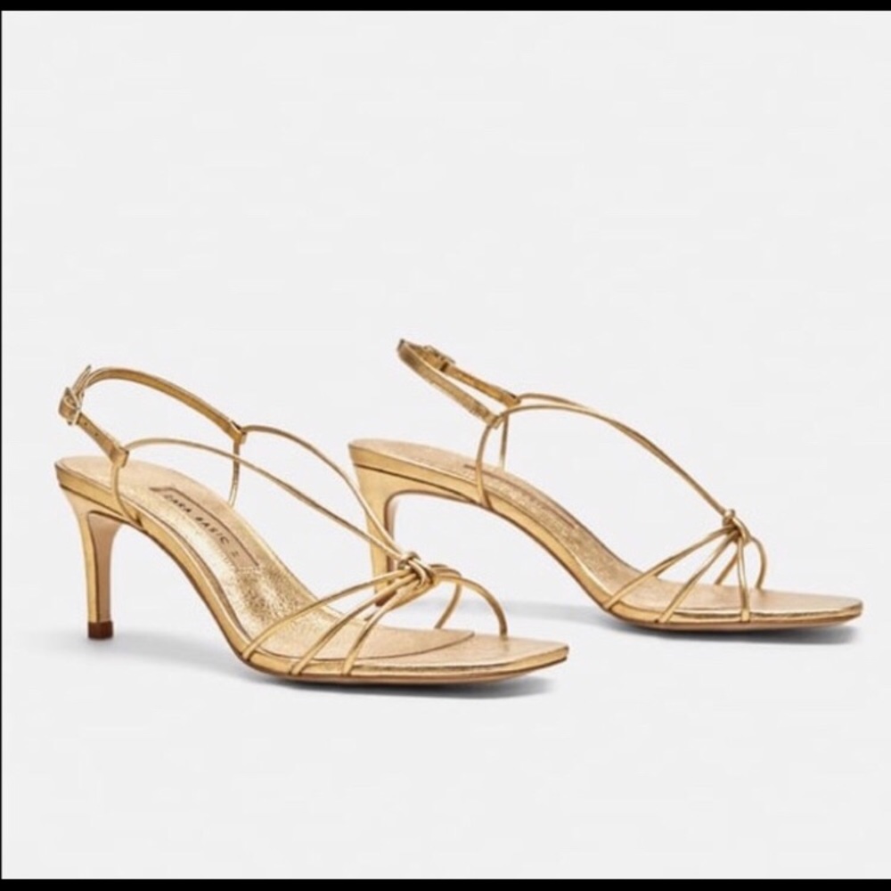 Zara heeled sandal